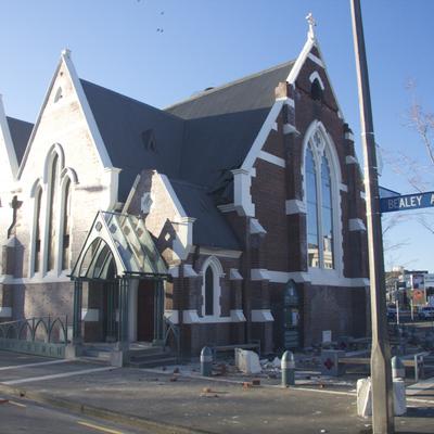 Knox Church has suffered some fairly serious damage.